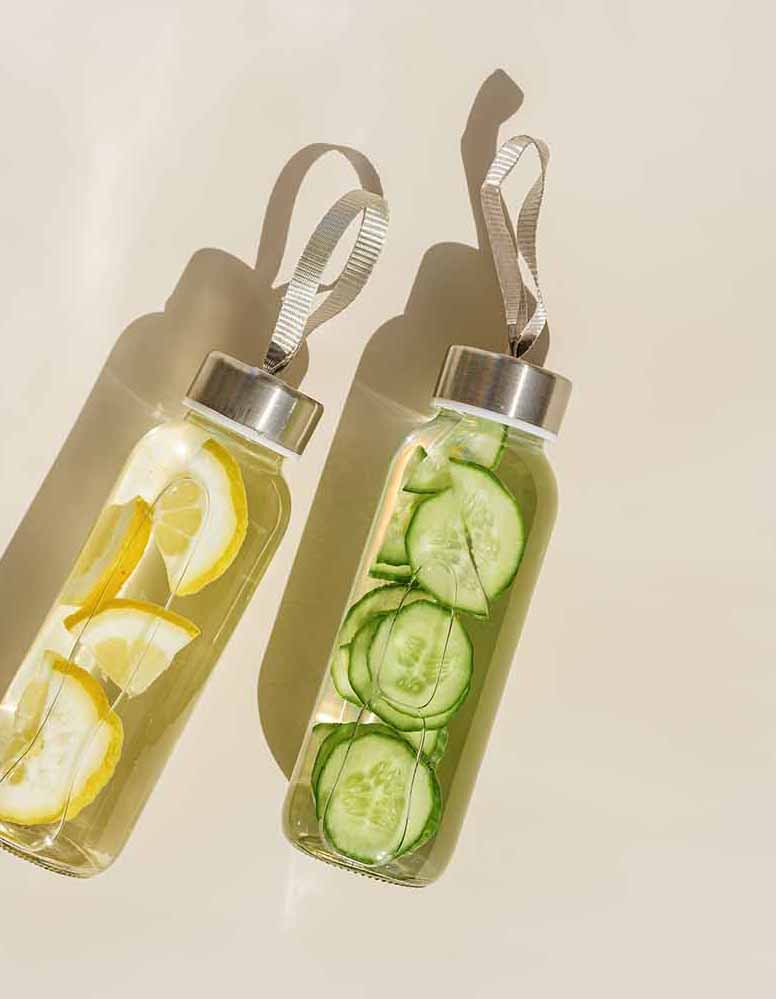 Plasticvrije drinkfles